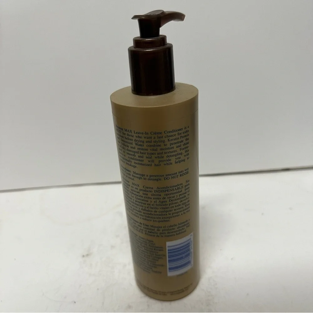 Lustrasilk Moisture Max Leave-In Creme Conditioner 12 OZ HTF